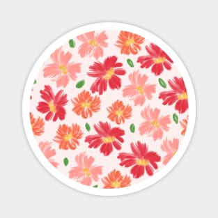 Summer Blooms - Pink Palette Magnet